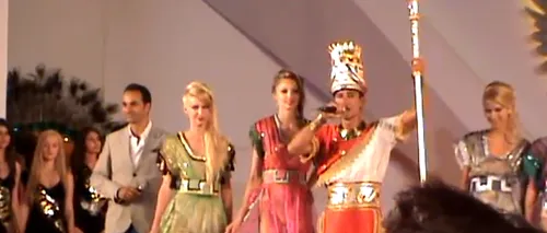 Radu Mazăre a fost costumat în Regele Nabucodonosor, la carnavalul din Mamaia - VIDEO