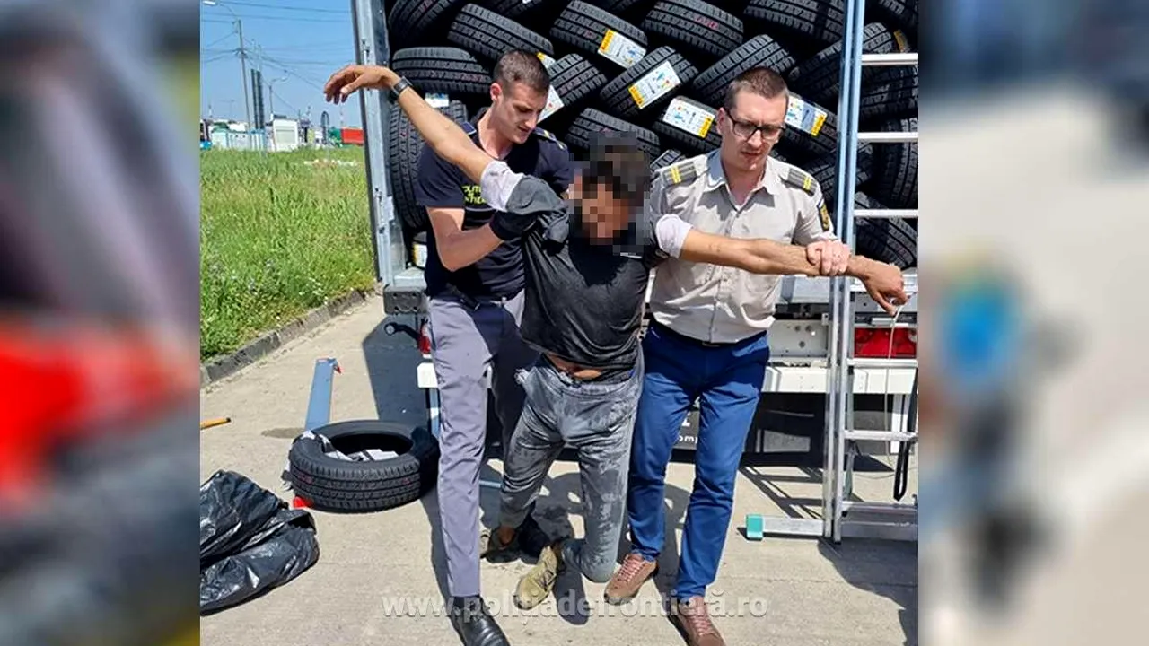 Un tânăr afgan a fost salvat după ce a fost descoperit fără cunoştință în remorca unui TIR