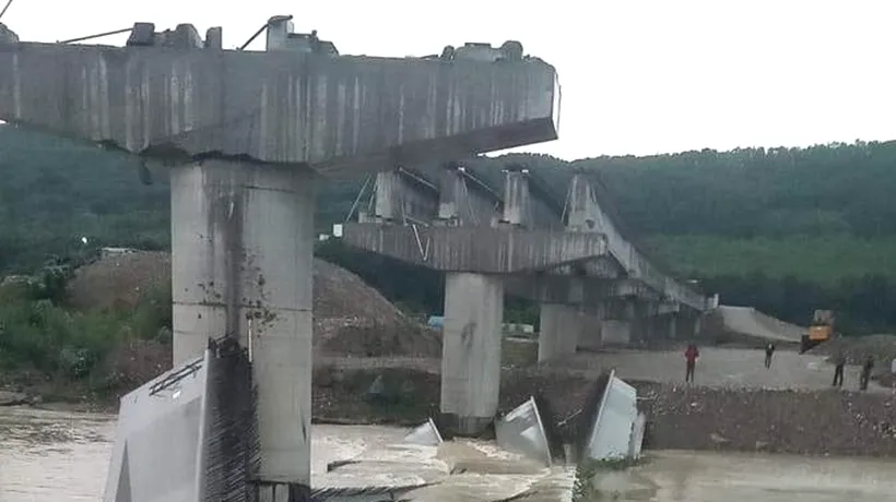 Pod de mii de tone măturat de vânt în Bistrița. Execuția dezastruoasă a fost de vină, nu furtuna, explică experții