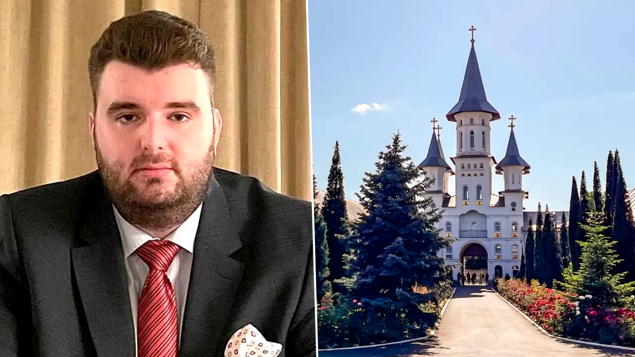 Victoraș Micula, condamnat la muncă în folosul comunității, prestează la Mănăstirea Sfintei Cruci din Oradea. Ce revelații a avut și ce face acolo