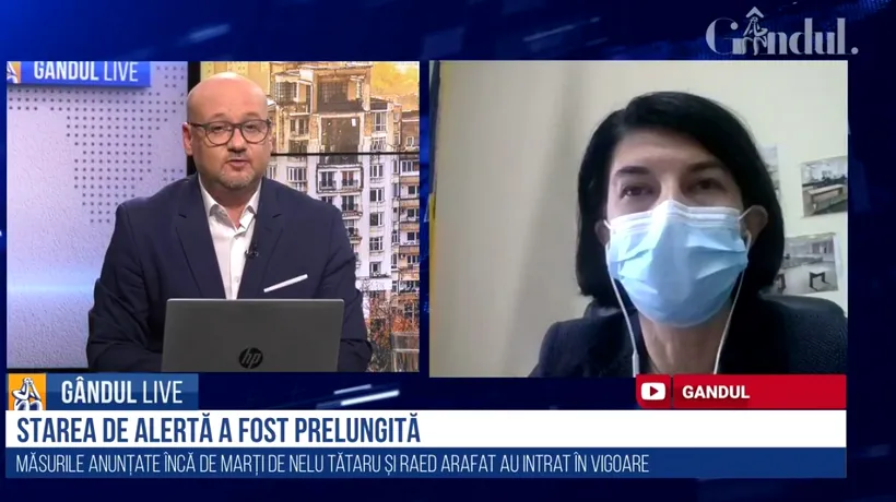 Violeta Alexandru, în direct la GÂNDUL LIVE: Grija mea este să găsesc soluții pentru cei 300.000 de șomeri