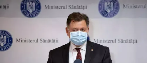 Ministrul Sănătății, despre infecțiile nosocomiale din spitale: ”Trebuie să încurajăm raportarea. Până acum, cine raporta era sancționat”