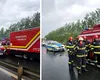 Planul ROȘU de Intervenție, activat în județul Arad. Un microbuz de călători s-a ciocnit de unul cu marfă