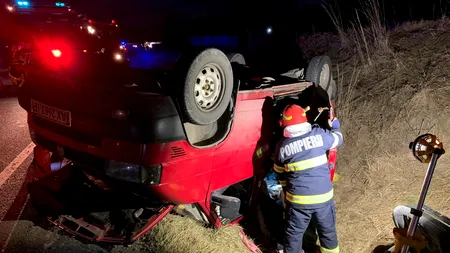 Microbuz cu refugiaţi din Ucraina, implicat într-un accident în Bihor. În microbuz se aflau 11 persoane, dintre care 5 copii