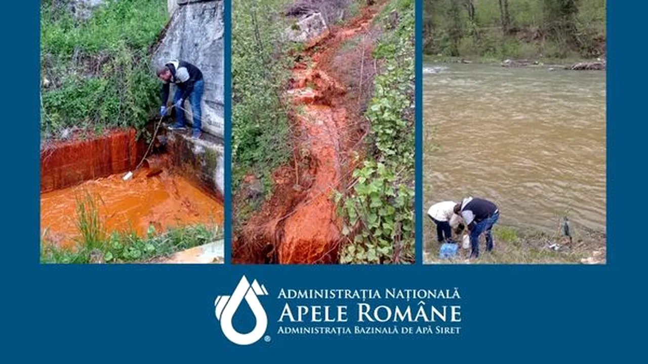 Amendă de zeci de mii de lei pentru o firmă a statului, după poluarea masivă de pe râul Bistriţa. Sunt încă restricții pentru folosirea apei