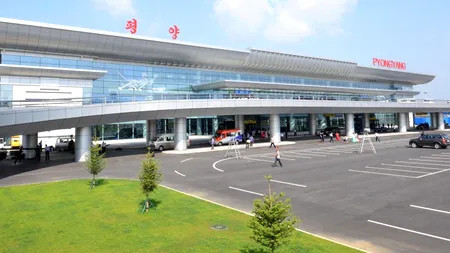 Kim Jong-un are acum un aeroport de 5 stele. Chiar el i-a gândit designul - GALERIE FOTO