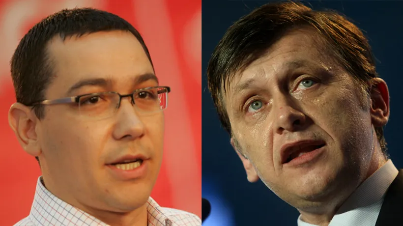 Antonescu: „PSD fură, fură! Ponta: „Avem un Băsescu, nu ne trebuie doi