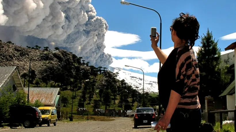 Stare de alertă în Argentina și Chile, din cauza vulcanului Copahue