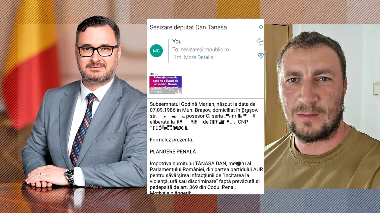 Marian Godină i-a făcut plângere penală deputatului Dan Tănasă(AUR) pentru 