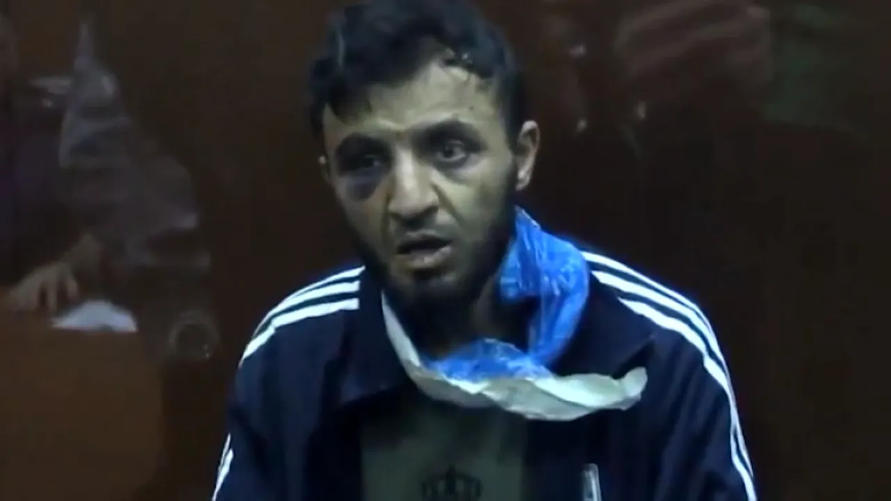 Doi dintre presupușii suspecți ai atacului de la Moscova, aduși în fața tribunalului