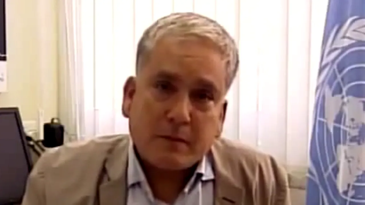 S-a întâmplat în direct, la tv. Reacția imprevizibilă a unui oficial ONU în timp ce descria situația din Gaza