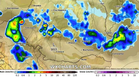Vremea la mare în weekendul 04 – 06 iunie 2021. Nu scăpăm de ploi, temperaturi încă modeste