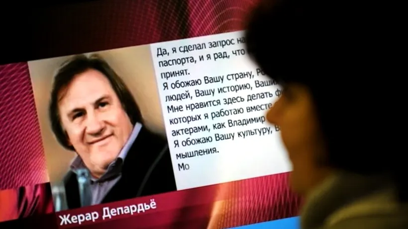 Presa europeană, ironică și sarcastică față de noua cetățenie rusă a actorului GÃ©rard Depardieu