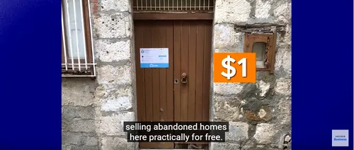 O femeie din SUA a CUMPĂRAT 3 case la 1 euro, în Italia. De ce au costat atât de puțin și ce va face cu ele