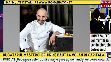 Bucătarul masterchef Samuel Le Torriellec a fost prins băut la volan în Capitală