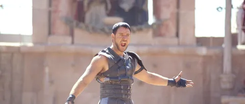 Scena din filmul „Gladiatorul” în care Russell Crowe a fost la un pas de moarte