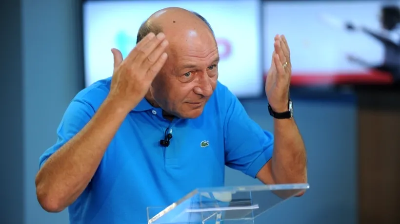 Băsescu: Nu abandonez doar pentru că vor să mă facă la Rahova coleg cu Adrian Năstase
