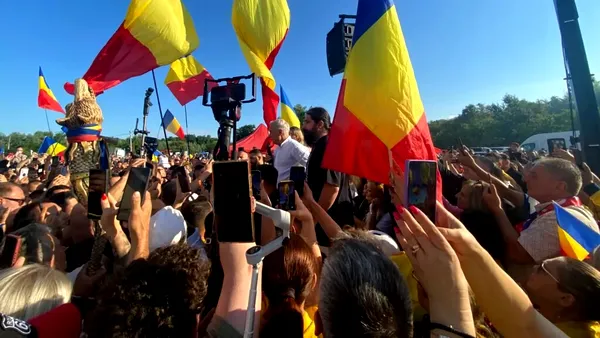 Georgescu face turul târgurilor. Anunță că merge duminică la Brasov