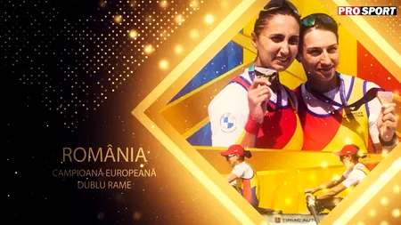 Moment istoric oferit de Tîlvescu și Vrînceanu! Medalie de aur în proba de dublu rame de la Campionatele Europene din acest an | VIDEO