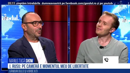 VIDEO | Ionuț Rusu: „Pe cameră, e momentul meu de libertate, acolo evadez din timiditate. Încerc să impregnez cât mai mult din personalitatea mea și în diversele personaje pe care le interpretez”