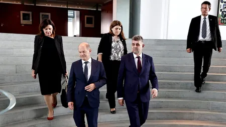 VIDEO | Premierul Marcel Ciolacu a anunțat că a purtat NEGOCIERI cu Olaf Scholz la Berlin, privind aderarea României la Spațiul Schengen