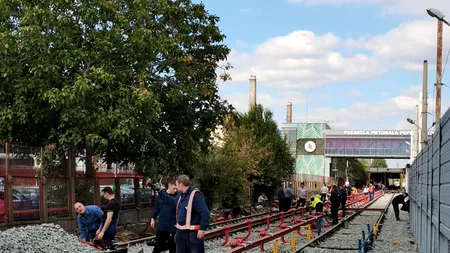 Cum arată linia care face legătura cu noua stație de metrou Tudor Arghezi (GALERIE FOTO)
