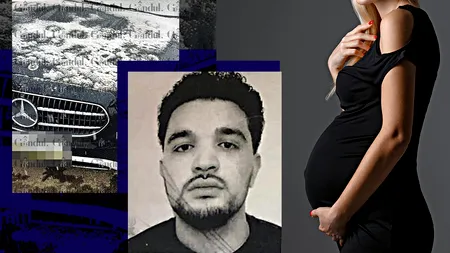 FOTO EXCLUSIV. A fost găsit Mercedesul cu care un britanic a lovit o gravidă pe o trecere de pietoni în București. Femeia, însărcinată în 8 luni, a pierdut sarcina