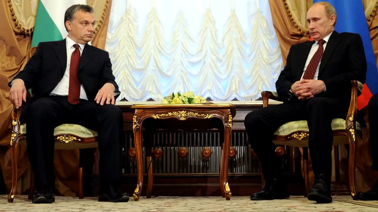 Mizele vizitelor lui Merkel și Putin la Budapesta. 