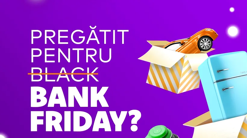 Black Friday 2022 | Banca Transilvania lansează Bank Friday, o nouă campanie de shopping online cu oferte pentru cele mai solicitate produse și servicii