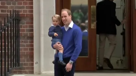 Prințul William l-a dus pe fiul său, prințul George, să își vadă surioara