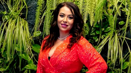 FOTO / Imagini nemaivăzute de la nunta Oanei Roman și de la botezul fiicei sale