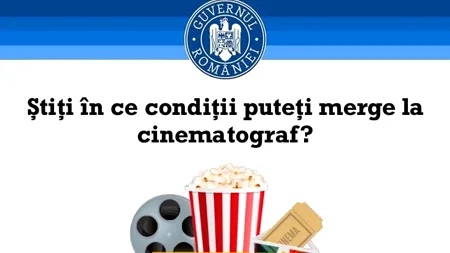 Guvern: Vrei să mergi la film, muzeu, restaurant sau să îți susții echipa preferată? Condițiile de acces în funcție de domeniul de activitate