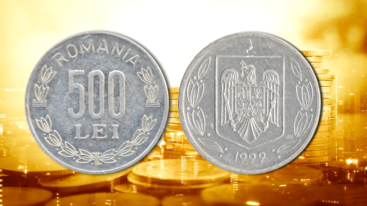 Cu cât a ajuns să se vândă o monedă de 500 de lei din 1999, acum, în iulie 2025. Plătești o mică avere ca să o deții în colecție