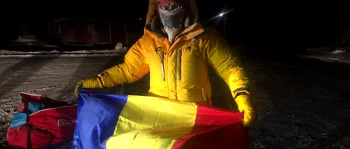 Tibi Ușeriu, câștigătorul maratonului Arctic Ultra, s-a întors acasă: Când a apărut aurora boreală, m-am oprit, mi-am făcut o cafea și m-am uitat la ea până am înghețat