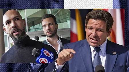 Mesaj dur al guvernatorului Floridei despre frații Tate: „Nu sunt BINEVENIȚI”