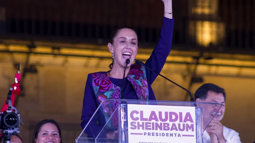 Claudia Sheinbaum este prima femeie aleasă PREȘEDINTE din istoria Mexicului. Joe Biden a felicitat-o pentru câștigarea alegerilor