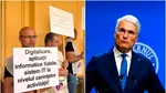 Angajații din Finanțe Publice protestează față de Legea Salarizării a ministrului interimar Pîslaru. Sindicaliștii avertizează cu greva generală
