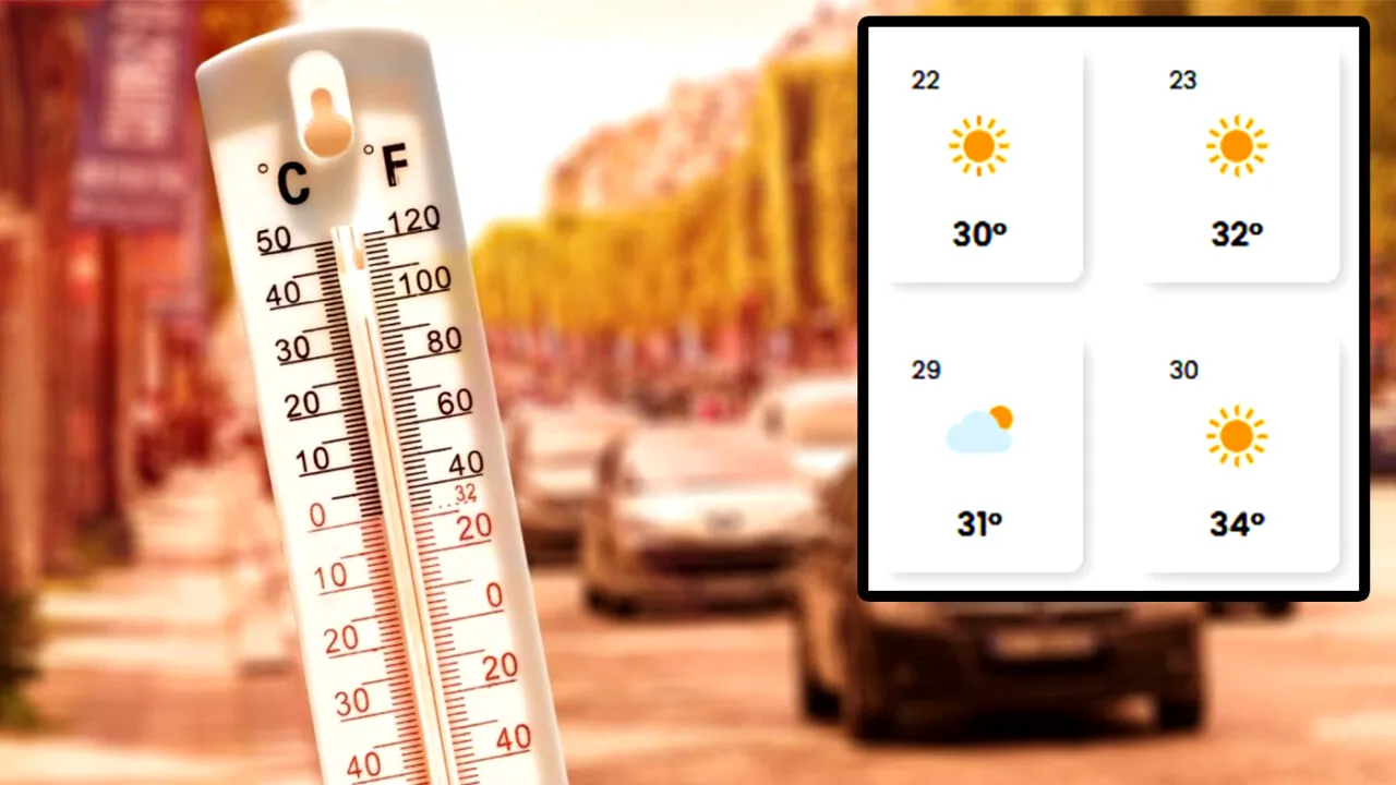 A venit primăvara, dar vara bate la ușă! Pe ce dată va fi prima temperatură de peste 30°C în România, potrivit meteorologilor EaseWeather