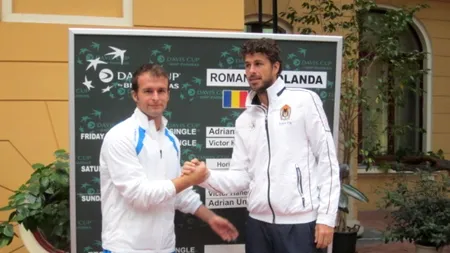 CUPA DAVIS. Adrian Ungur - Robin Haase, primul meci din confruntarea România - Olanda