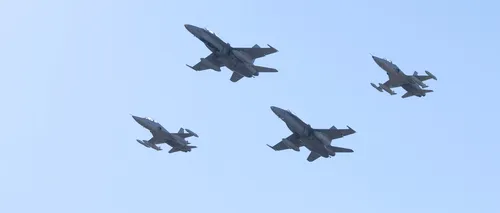 Spania va trimite în <i class='ep-highlight'>România</i> opt avioane de luptă F/A-18 Hornet