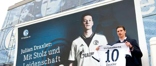 Draxler, cea mai mare speranță a fotbalului german: Mă transfer la Borussia Dortmund doar dacă sunt spălat pe creier