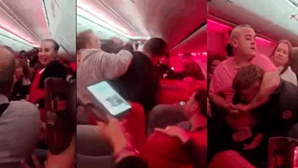 Bătaie generală la bordul unui avion care zbura pe ruta Antalya – Manchester. Ce sancțiuni au primit pasagerii implicați în conflict