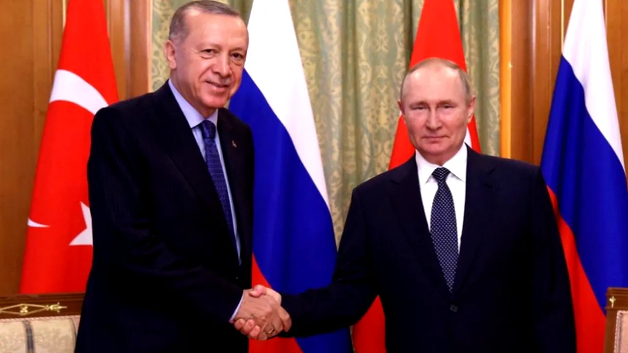 Erdogan se pregătește să-l viziteze pe Putin, la reședința de vară a ”Țarului”. Marea Neagră, miza negocierilor din fostul palat al lui Stalin