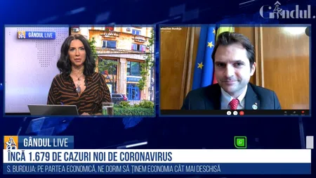 GÂNDUL LIVE. Sebastian Burduja, secretar de stat la Finanțe: Deschiderea școlilor la termen a avut la bază considerente economice, dincolo de cele epidemiologice