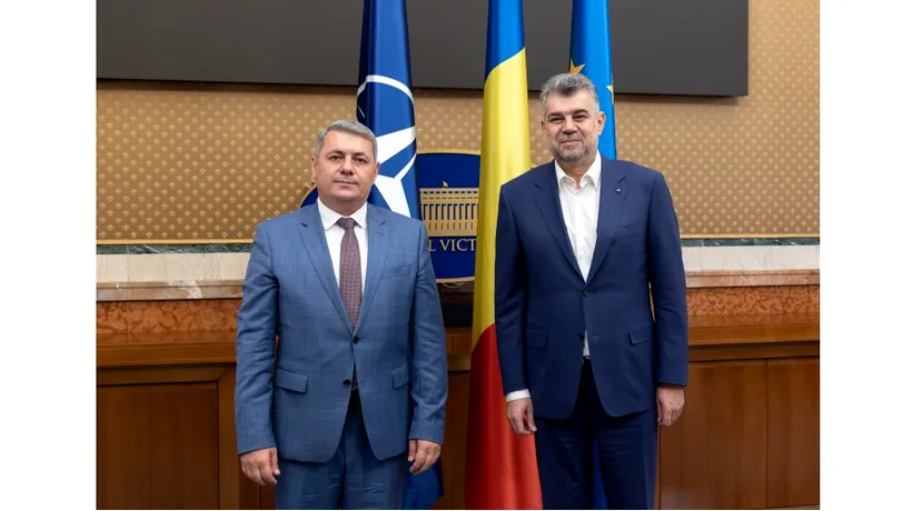 Marcel Ciolacu l-a primit la Palatul Victoria pe ambasadorul Republicii Armenia în România, Sergey Minasyan