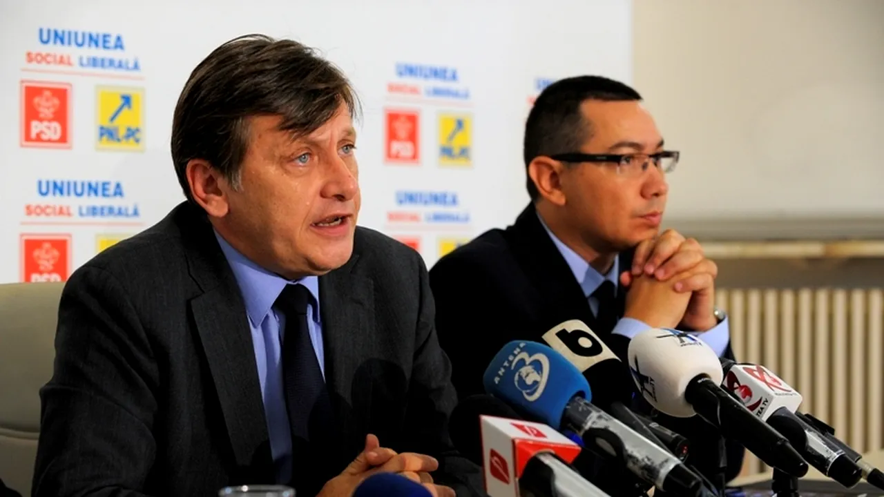 USL ar vrea ca numirea lui Antonescu și Zgonea la Senat și Camera Deputaților să aibă loc miercuri