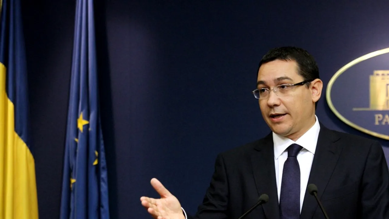 Ponta: Trebuie să dăm pe loc 10 milioane de euro pentru nava Rostock