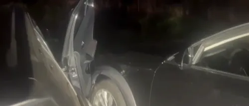 VIDEO| Un dealer de droguri din Brașov a încercat să fugă de Poliție și a intrat cu mașina într-o autospecială a BCCO / A fost oprit după 800 de metri