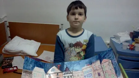 Ionuț Florinel Gorenciuc, copilul care desenează case, are o mare problemă. Tu vrei să-l ajuți?