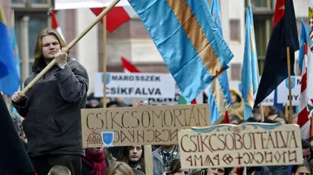 Miting pentru autonomia Ținutului Secuiesc. Peste 40.000 de persoane sunt așteptate la manifestații